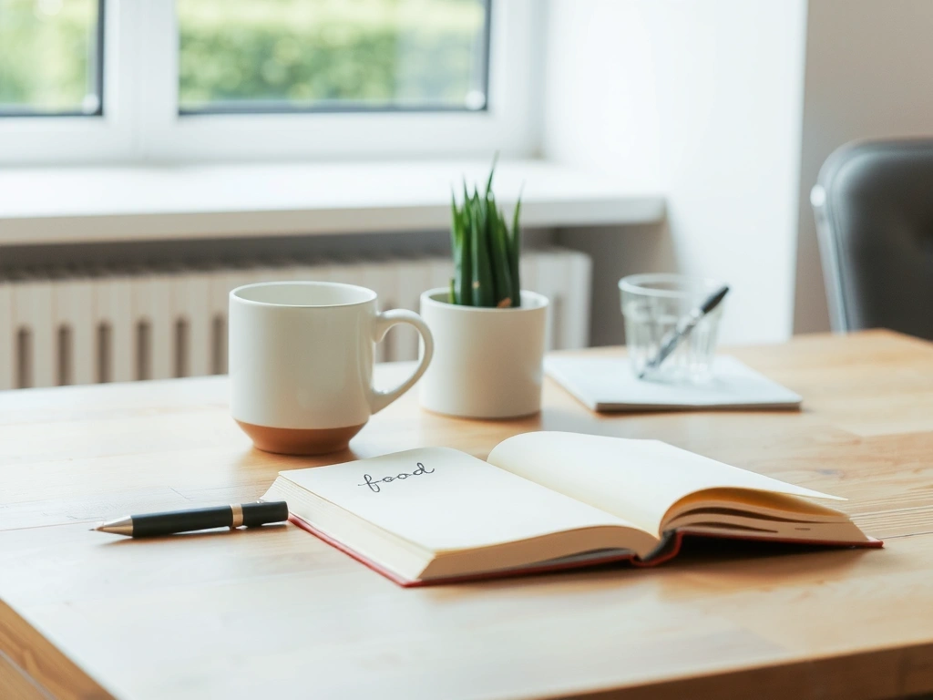 Arbeitsplatz mit Notizen